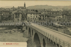 Manlleu. El Pont de can Moles.